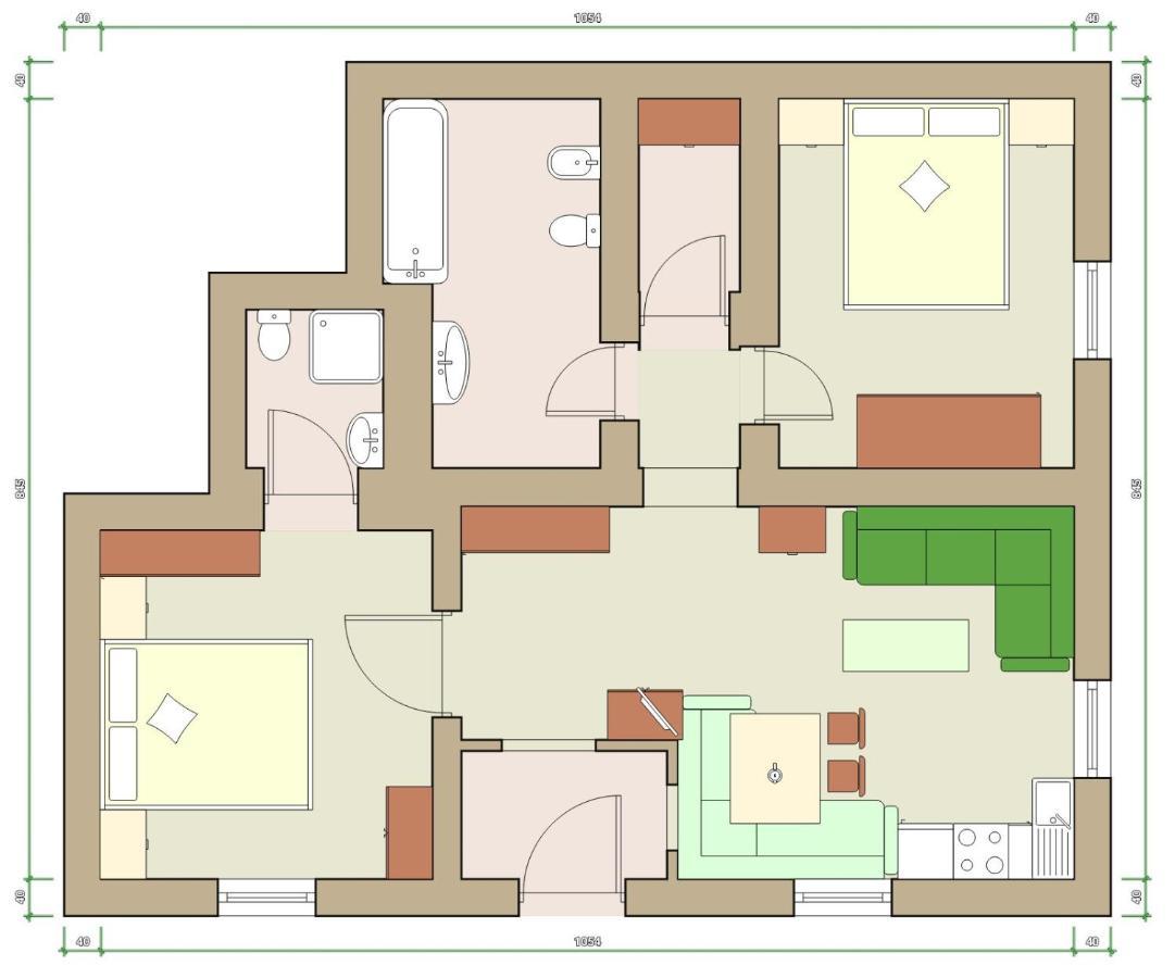 Apartmán Gosthof Kastelruth Exteriér fotografie